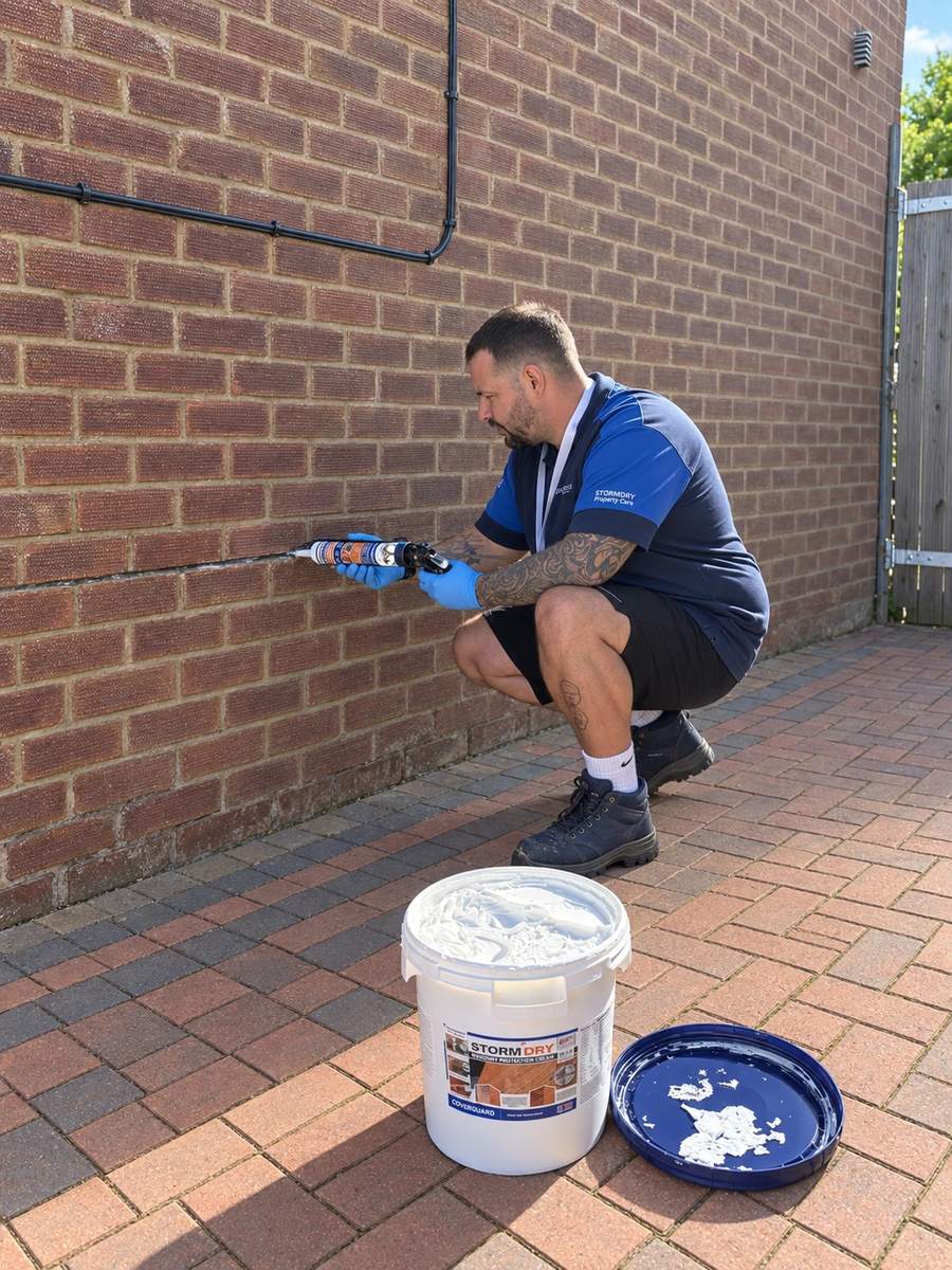 Damp proofing in Clapham